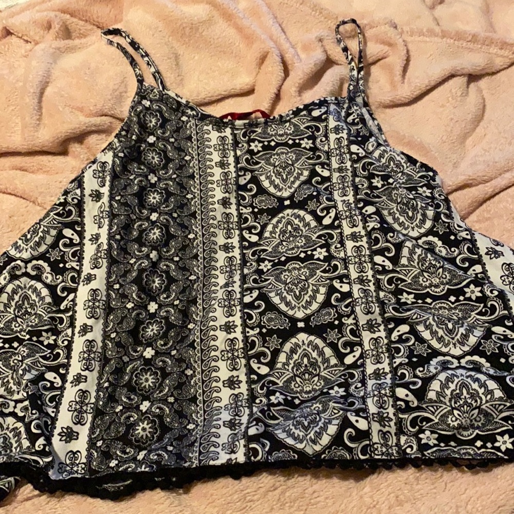 Tribal print tank top